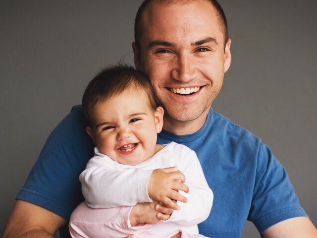 Counselling For Men in Ontario and British Columbia, Canada 1 Portrait of daddy and daughter smiling together after counselling for men