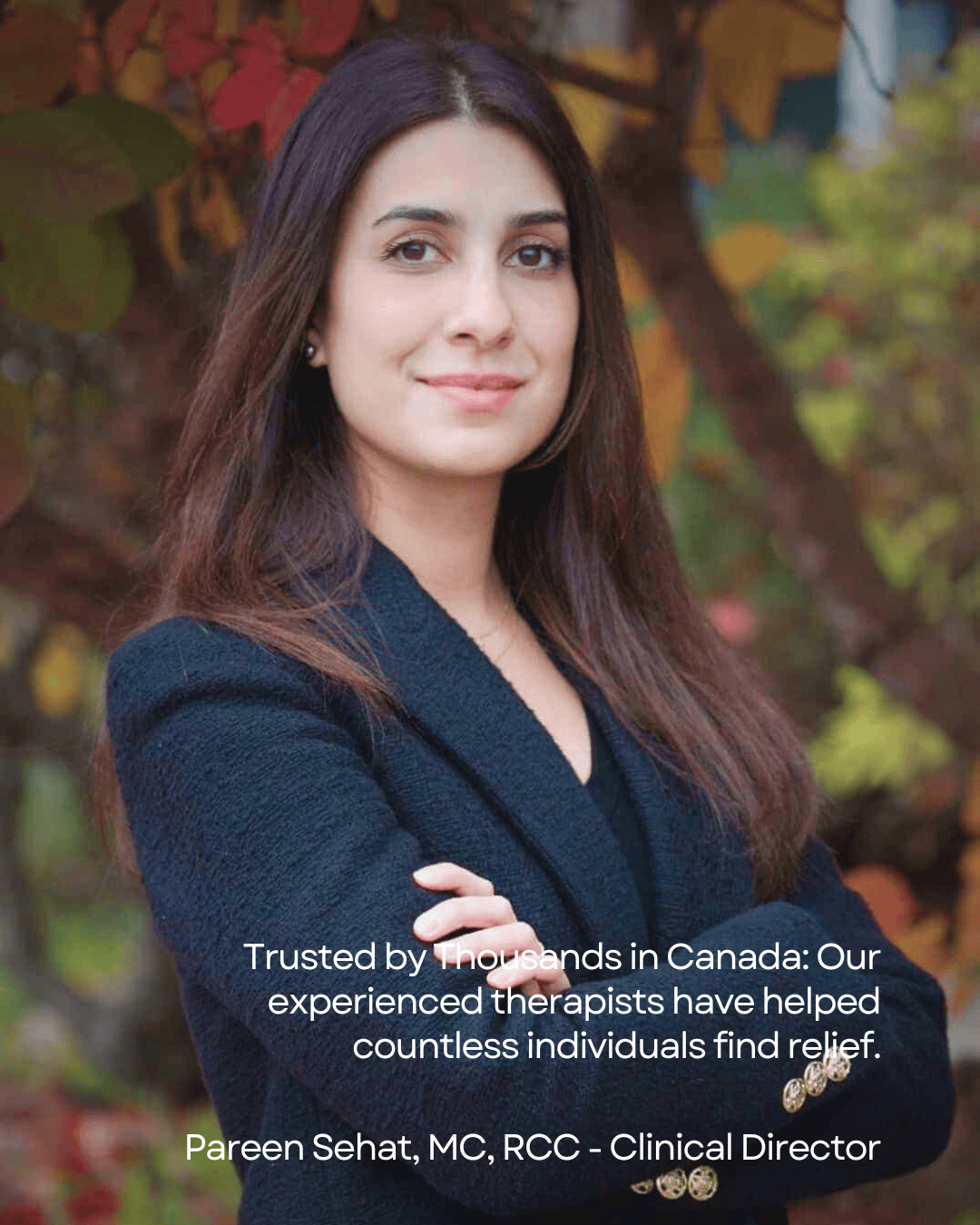 Oakville Therapists - Psychotherapy Clinic in Oakville, ON 2 Pareen Sehat, MC, RCC - Clinical Director
